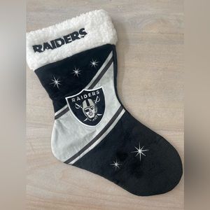 NWT Raiders Christmas Stocking NFL